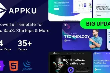 Appku – Software & SaaS Landing Page
