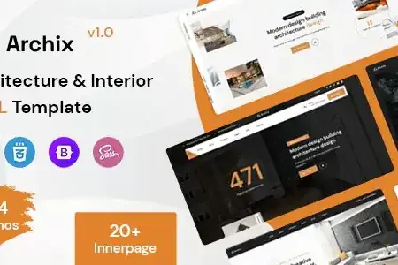 Archix – Architecture & Interior Template | HTML Template