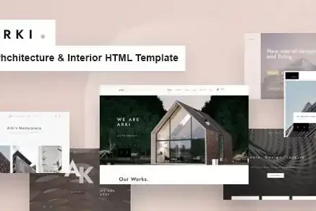 Arki – Architecture HTML Template