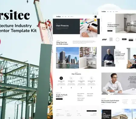 Arsitec – Architecture and Interior Elementor Template Kit