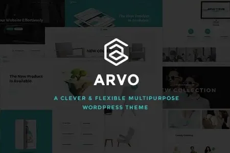 Arvo – A Clever & Flexible Multipurpose Theme