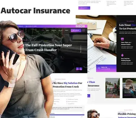 Asurance – Car Auto Insurance & Protection Services Elementor Template Kit