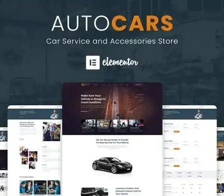 AutoCars – Car Care & Repair Elementor Template Kit