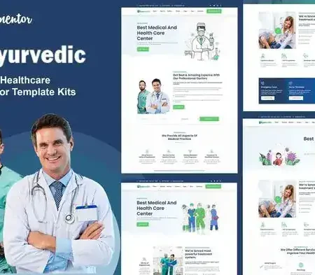 Ayurvedic – Medical Healthcare Elementor Template Kits