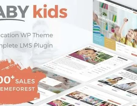 Baby Kids – School WordPress Theme