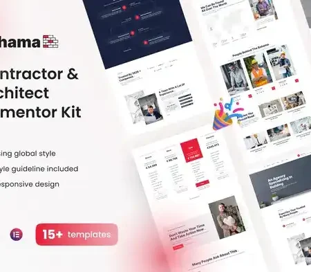 Bahama Contractor & Architect Elementor Pro Template Kit