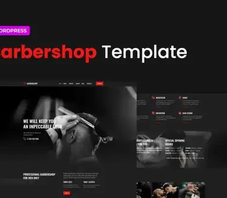 Barbercrop – Hairdressing Elementor Template Kit