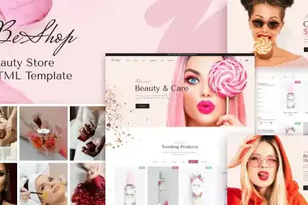 BeShop – Beauty eCommerce HTML Template