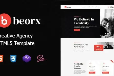 Beorx – Creative Agency HTML5 Template