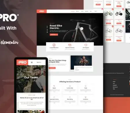 BikePro – WooCommerce Elementor Template Kit