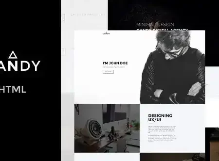 Candy | One & Multi Page HTML