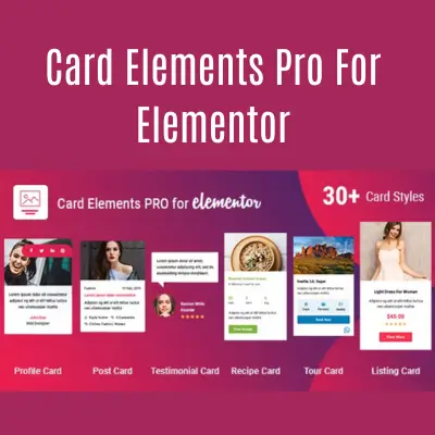 Card Elements Pro for Elementor