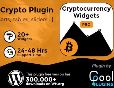 Cryptocurrency Widgets Pro