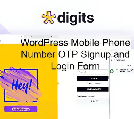 Digits  WordPress Mobile Phone Number OTP Signup and Login Form