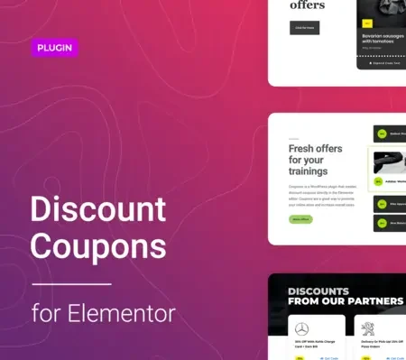 Discount Coupons for Elementor