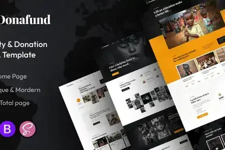 Donafund – Fundraising & Charity HTML Template