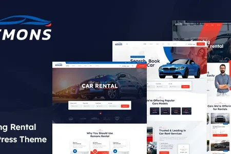 Remons – Booking Rental Theme WordPress