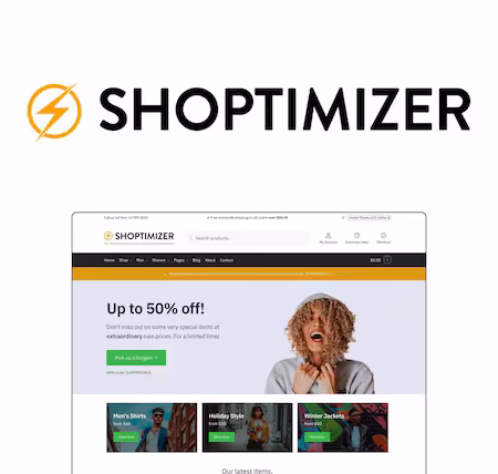 Shoptimizer – Fastest WooCommerce WordPress Theme