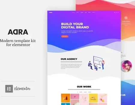 Adra – Modern & Creative Elementor Template Kit