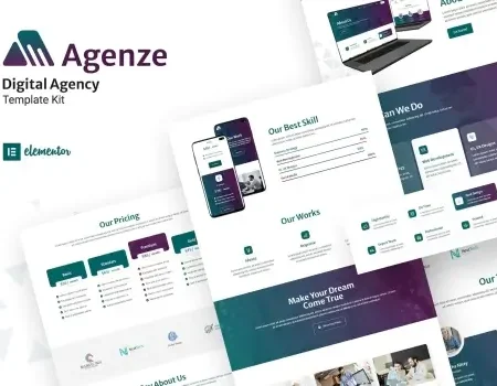Agenze – The Digital Agency Elementor Template Kit