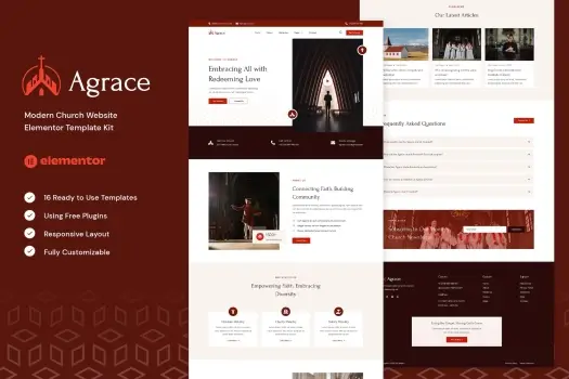 agrace-modern-church-website-elementor-template-kit-khoplugin.com agrace modern church website elementor template kit khoplugin.com