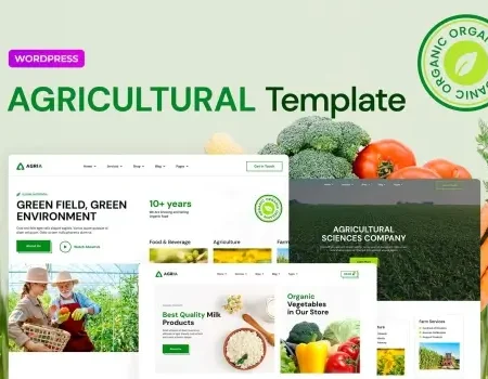 Agria – Agriculture Company Elementor Pro Template Kit