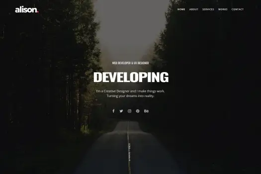 alison-portfolio-html-template-khoplugin.com alison portfolio html template khoplugin.com