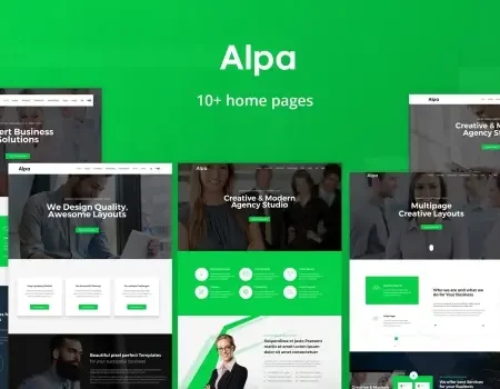 Alpa | Responsive Multipurpose HTML5 Template