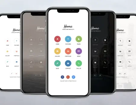 AMP Home Mobile | Google AMP Mobile Template