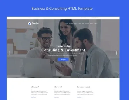Apache-Business-Consulting HTML Template