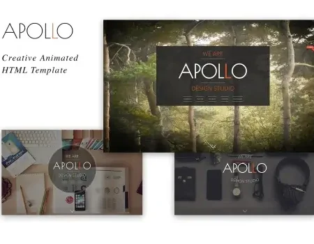 Apollo – Creative Animated HTML Template