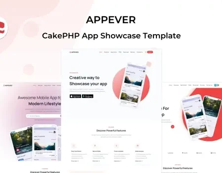 Appever – CakePHP App Showcase Template