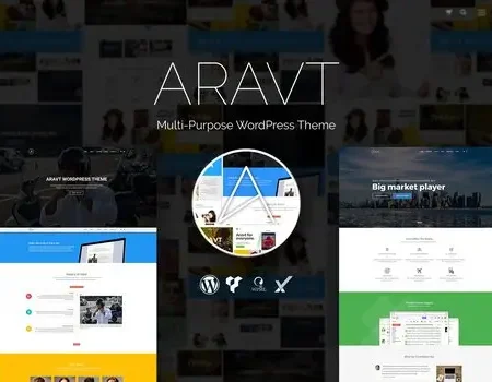 Aravt – Creative MultiPurpose WordPress Theme