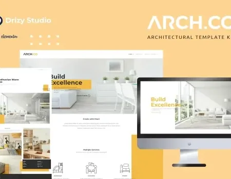 Archco – Architecture Elementor Template Kit