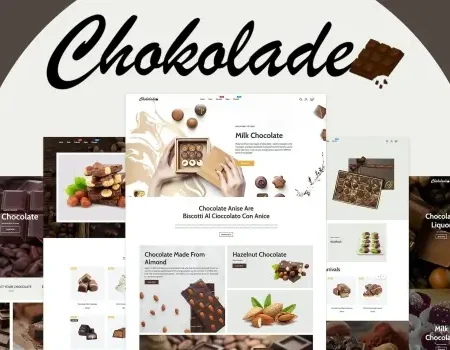 Chokolade | Chocolate Sweets & Candy Cake Shopify