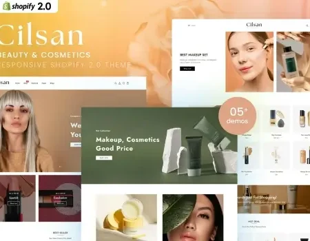 Cilsan – Beauty & Cosmetics Shopify 2.0 Theme