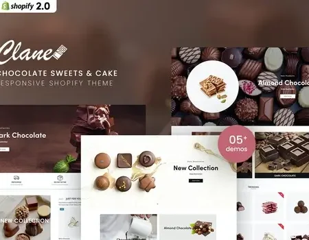 Clane – Chocolate Sweets & Cake Shopify Theme