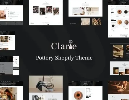 Clarie – Pottery, Crafts Handmade Shopify Theme