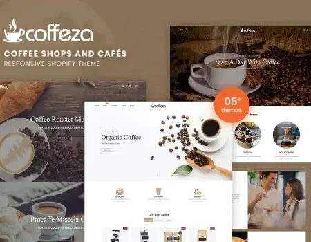 Coffeza – Coffee Shops and Cafés Shopify Theme
