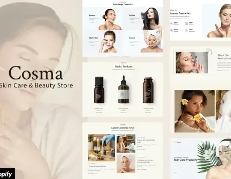 Cosma – Best Beauty Cosmetic Shopify 2.0 Theme