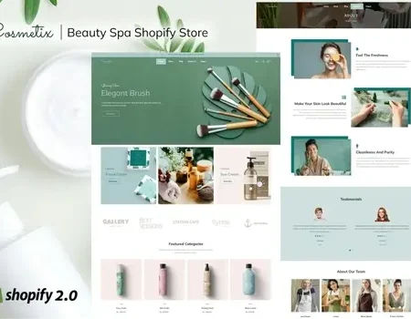 Cosmetix – Beauty Spa Shopify Store