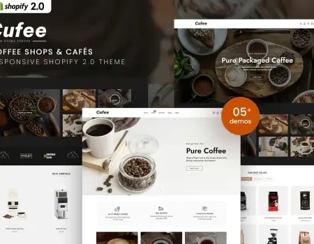 Cufee – Coffee Shops & Cafes Shopify 2.0 Theme