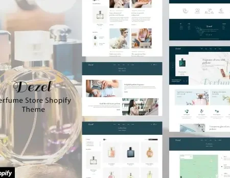 Dezel – Perfume Cosmetics Store Shopify Theme