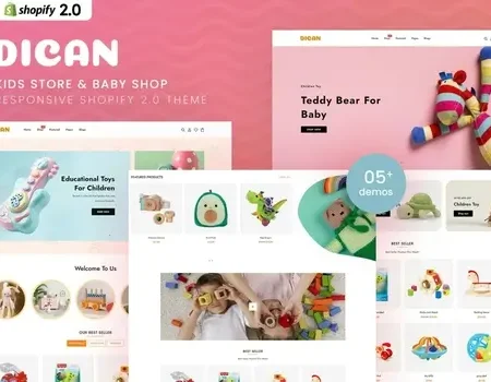 Dican – Kids Store & Baby Shop Shopify 2.0 Theme