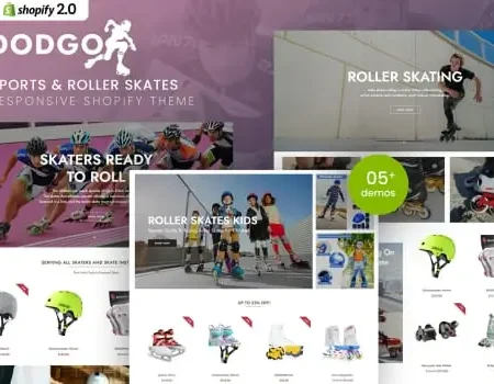 Dodgo – Sports & Roller Skates Shopify Theme