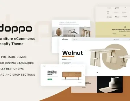 Doppo – Furniture Multipurpose Shopify Theme