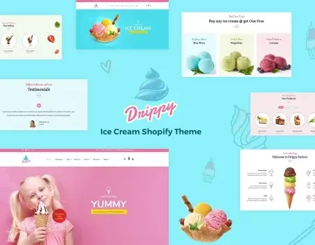 Drippy – Responsive IceCream Shopify Theme