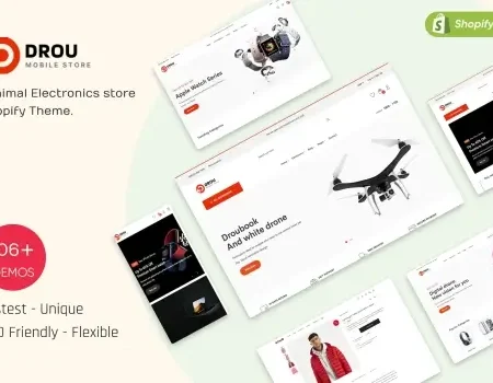 Drou – Electronics Store Shopify 2.0 Theme