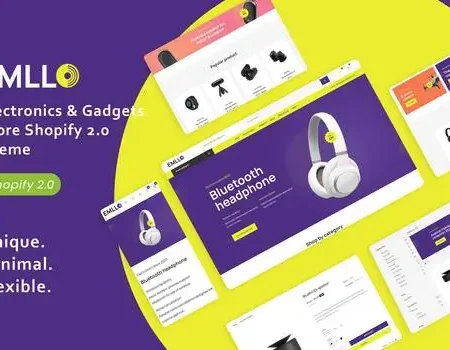 Emllo – Electronics & Gadgets Responsive Shopify