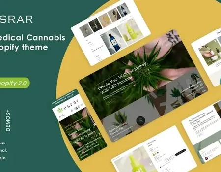 Esrar – Medical Cannabis Shopify Theme